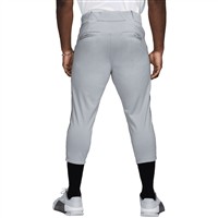 NIKE Men's Vapor Select 2 Knicker Piped Baseball Pants, Grey/Navy