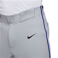 NIKE Men's Vapor Select 2 Knicker Piped Baseball Pants, Grey/Royal