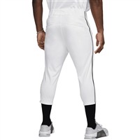 NIKE Men's Vapor Select 2 Knicker Piped Baseball Pants, White/Black