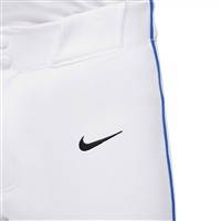 NIKE Men's Vapor Select 2 Knicker Piped Baseball Pants, White/Royal