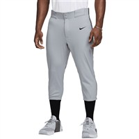 NIKE Men's Vapor Select 2 Knicker Piped Baseball Pants, Grey/Navy