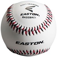 Easton Soft 9in Training Baseball, White