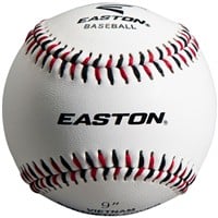 Easton Soft 9in Training Baseball, White