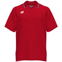 New Balance Men's Team Rally 2.0 Baseball Polo, Red