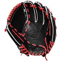 Wilson A2K B23 12in Baseball Glove, Black/Pink