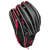 Wilson A2K B23 12in Baseball Glove, Black/Pink