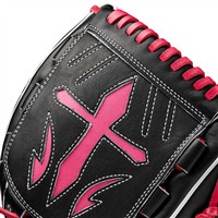 Wilson A2K B23 12in Baseball Glove, Black/Pink