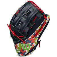 Wilson A2K MH23 Michael Harris II GM 12.75in Baseball Glove, Navy/Red