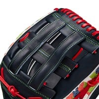 Wilson A2K MH23 Michael Harris II GM 12.75in Baseball Glove, Navy/Red