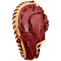 Wilson A2K 1679 12.5in 1st Base Baseball Glove, Red/Yellow