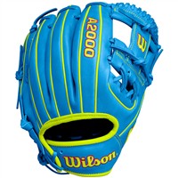 Wilson A2000 1786 11.5in Baseball Glove, Blue/Yellow