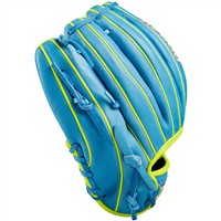 Wilson A2000 1786 11.5in Baseball Glove, Blue/Yellow