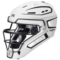 Rawlings Exclusive Adult Velo 2.0 Splatter Catcher's Set, White/Black