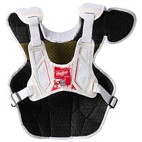 Rawlings Exclusive Adult Velo 2.0 Splatter Catcher's Set, White/Scarlet