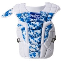 Rawlings Exclusive Adult Velo 2.0 Splatter Catcher's Set, White/Royal