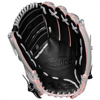 Wilson A2000 MA14SS Superskin 12.25in Fastpitch Glove, Black/Grey