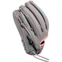 Wilson A2000 MA14SS Superskin 12.25in Fastpitch Glove, Black/Grey