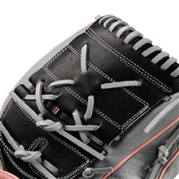 Wilson A2000 MA14SS Superskin 12.25in Fastpitch Glove, Black/Grey