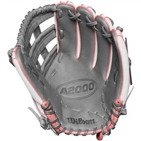 Wilson A2000 FP50SS Superskin 12.25in Fastpitch Glove, Grey/White