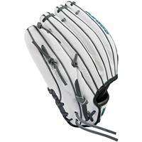Wilson A2000 H75SS Superskin 11.75in Fastpitch Glove, Charcoal/White