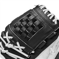 Wilson A2000 P12SS Superskin 12in Fastpitch Glove, Black/White