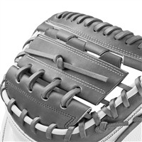 Wilson A2000 FPCM23SS Superskin 33in Fastpitch Catchers Glove, Grey/White