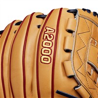 Wilson A2000 ASOFP Rachel Garcia GM 12in Fastpitch Glove, Tan/Red