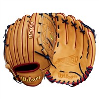 Wilson A2000 ASOFP Rachel Garcia GM 12in Fastpitch Glove, Tan/Red
