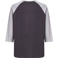 Oakley Men's Relax Raglan 3/4 Sleeve Baseball T-Shirt, Black/Grey