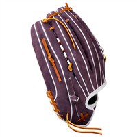 Wilson A2000 AA4 Aliyah Andrews GM 12.5in Fastpitch Glove, Purple/White