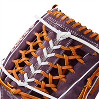 Wilson A2000 AA4 Aliyah Andrews GM 12.5in Fastpitch Glove, Purple/White