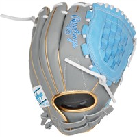 Rawlings Liberty Advanced Colorsync 4.0 12in Fastpitch Glove, Grey/Blue