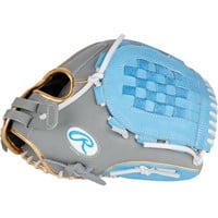 Rawlings Liberty Advanced Colorsync 4.0 12in Fastpitch Glove, Grey/Blue