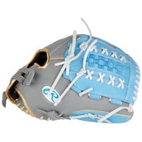 Rawlings Liberty Advanced Colorsync 4.0 12.5in Fastpitch Glove, Grey/Blue