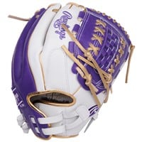 Rawlings Liberty Advanced Colorsync 4.0 12.5in Fastpitch Glove, White/Purple