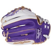 Rawlings Liberty Advanced Colorsync 4.0 12.5in Fastpitch Glove, White/Purple