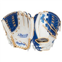 Rawlings Liberty Advanced Colorsync 4.0 12.5in Fastpitch Glove, White/Royal