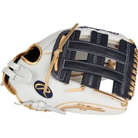 Rawlings Liberty Advanced Colorsync 4.0 12.75in Fastpitch Glove, White/Navy