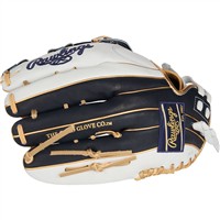 Rawlings Liberty Advanced Colorsync 4.0 12.75in Fastpitch Glove, White/Navy