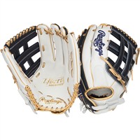 Rawlings Liberty Advanced Colorsync 4.0 12.75in Fastpitch Glove, White/Navy