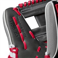 Wilson A2K 1786SS Superskin 11.5in Baseball Glove, Grey/Black