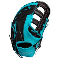 Wilson A2K 1679SS Superskin 12.5in 1st Base Baseball Glove, Teal/Black
