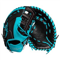 Wilson A2K 1679SS Superskin 12.5in 1st Base Baseball Glove, Teal/Black