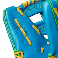 Wilson A2000 PP05 11.5in Baseball Glove, Blue/Yellow