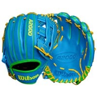 Wilson A2000 PP05 11.5in Baseball Glove, Blue/Yellow