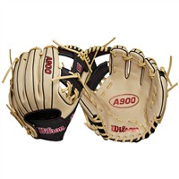 Wilson A900 PF115 Pedroia Fit 11.5in Baseball Glove, Blonde