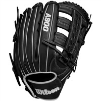 Wilson A900 PF1892 Pedroia Fit 12.25in Baseball Glove, Black/White