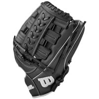 Wilson A900 PF1892 Pedroia Fit 12.25in Baseball Glove, Black/White