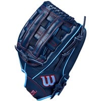 Wilson Youth A500 12in Baseball Glove, Navy/Blue