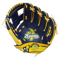 Wilson A200 EZ Catch Bananas 10in Baseball Glove, Navy/Blue